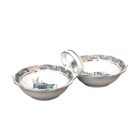 Twin salt cellar