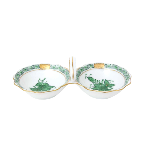 Twin salt cellar