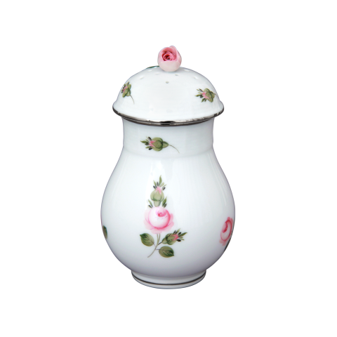 Sugar dispenser, rose knob