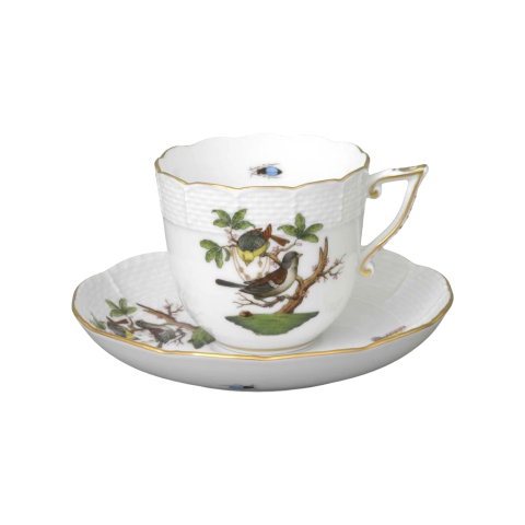 Coffeecup with saucer