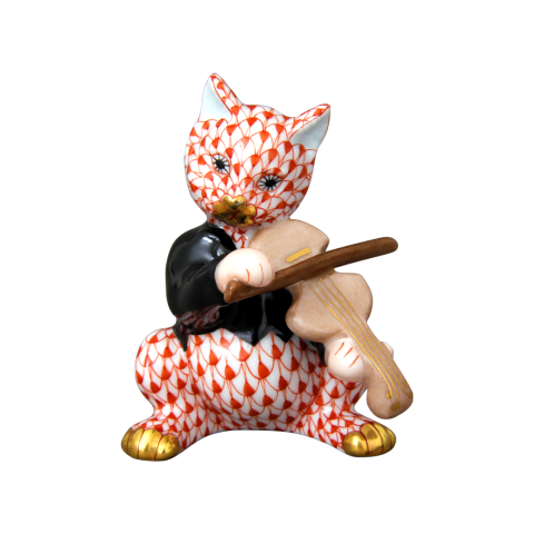 Cat with Violin