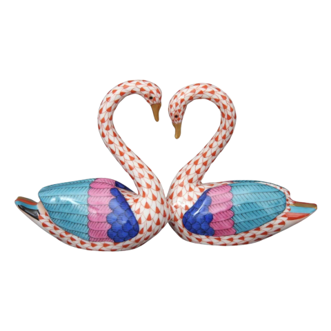 Kissing Swans