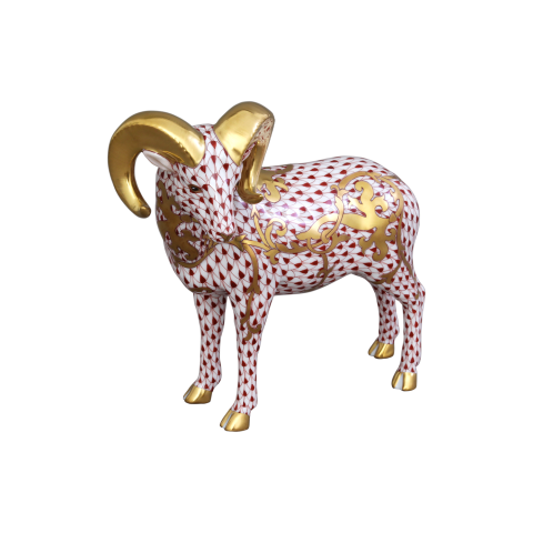 Ram, standing