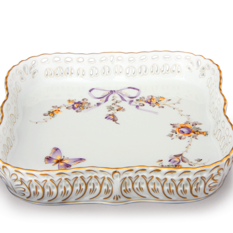 Tray, open-work