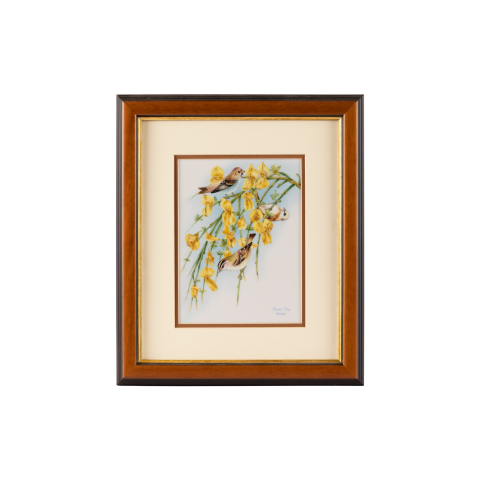 Tableau, framed