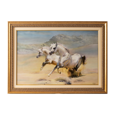 Tableau, framed