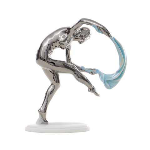 Dancer with veil
