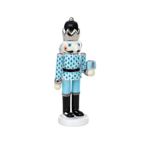 Nutcracker with gift